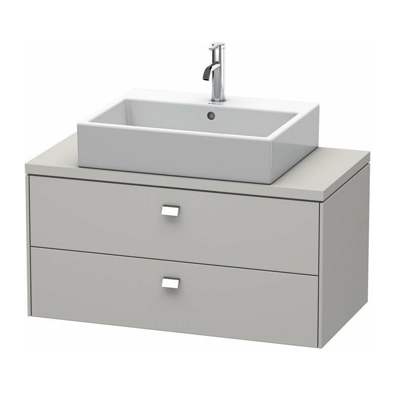 

Duravit - Consola baja BRIOSO Uña cromada 442x920x480mm hormigón