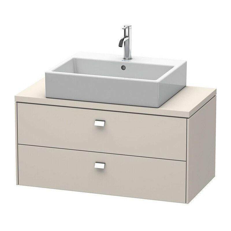

Duravit - Consola baja BRIOSO con tirador cromado 442x920x480mm taupe
