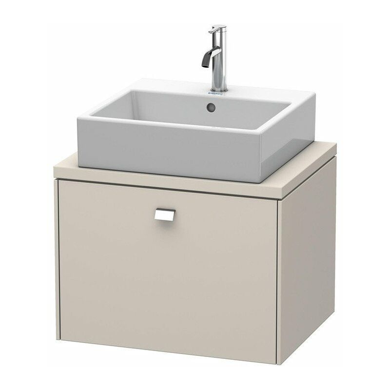 

Duravit - Consola baja BRIOSO con mango cromado 442x620x480mm taupe
