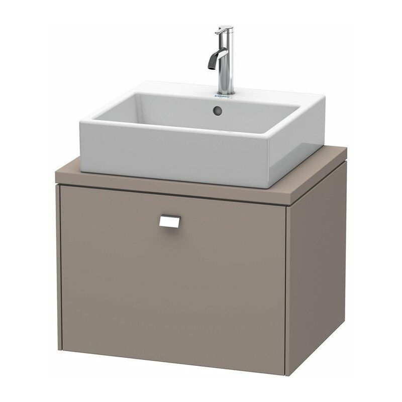 

Duravit - Consola baja BRIOSO con tirador cromado 442x620x480mm basalto mate