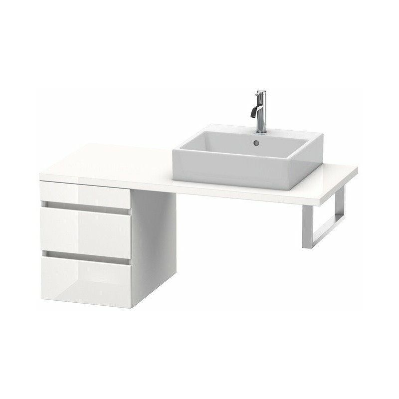 

Duravit - Consola baja DURASTYLE 512x400x548mm taupe / basalto mate