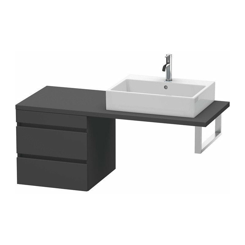

Duravit - Consola baja DURASTYLE 512x500x548mm grafito mate