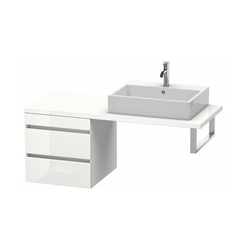 

Duravit - Mueble bajo DURASTYLE 512x500x548mm marrón oscuro / blanco mate