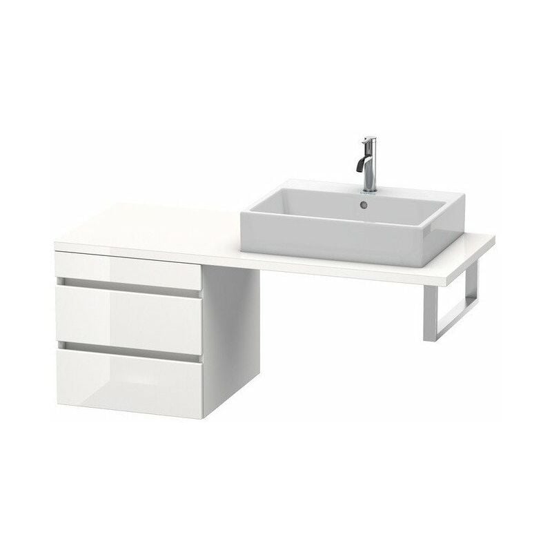 

Duravit - Consola baja DURASTYLE 512x500x548mm grafito mate / basalto mate