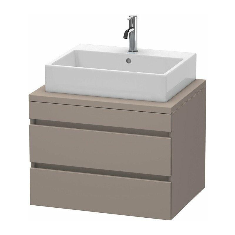 

Duravit - Consola baja DURASTYLE 512x700x548mm basalto mate / basalto mate