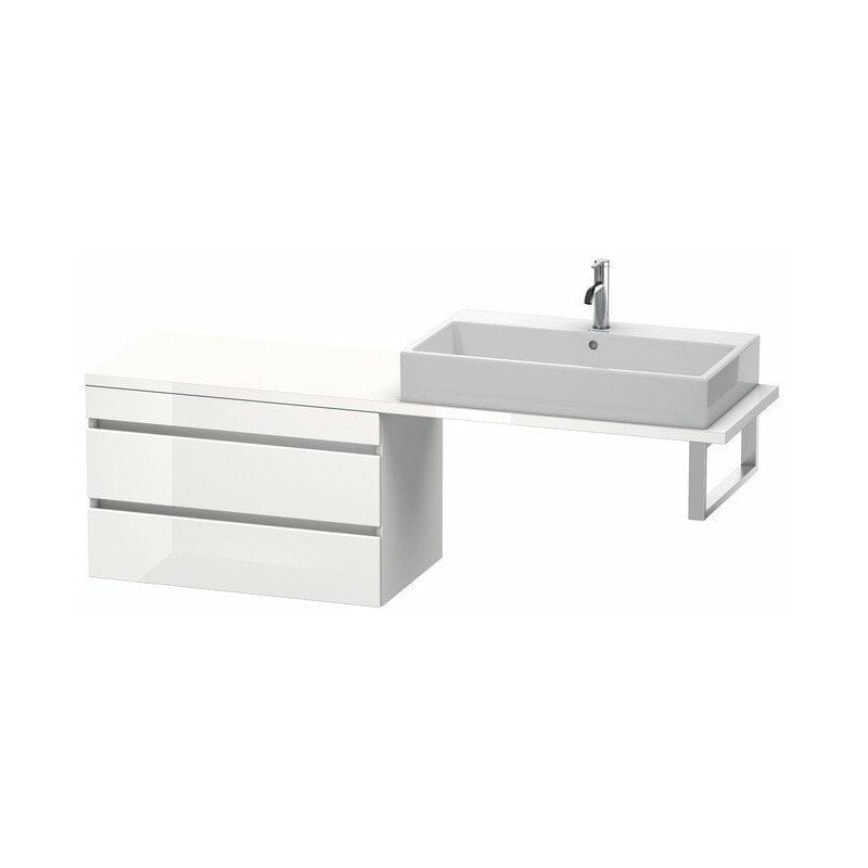 

Duravit - Consola baja DURASTYLE 512x800x478mm cerezo / basalto mate