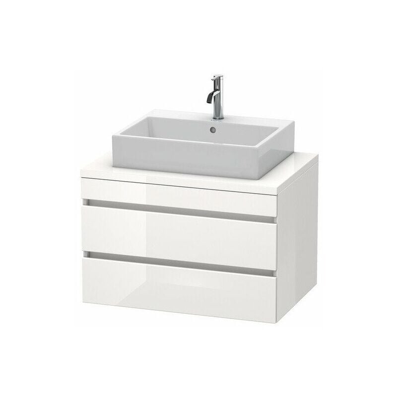 

Duravit - Consola baja DURASTYLE 512x800x548mm nogal natural / basalto mate