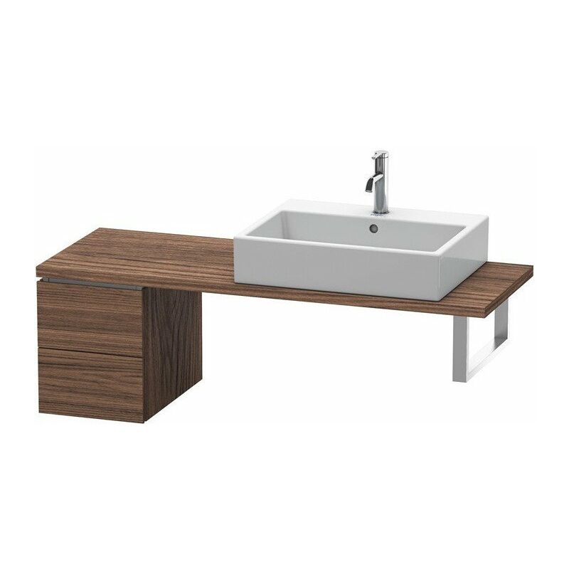 

Duravit - Consola baja L-CUBE 320x477x400mm nogal oscuro