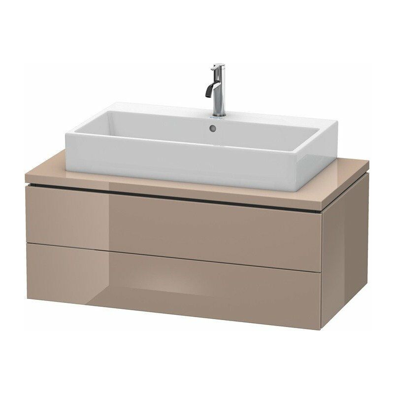 

Duravit - Consola baja L-CUBE 400x1020x547mm alto brillo capuchino