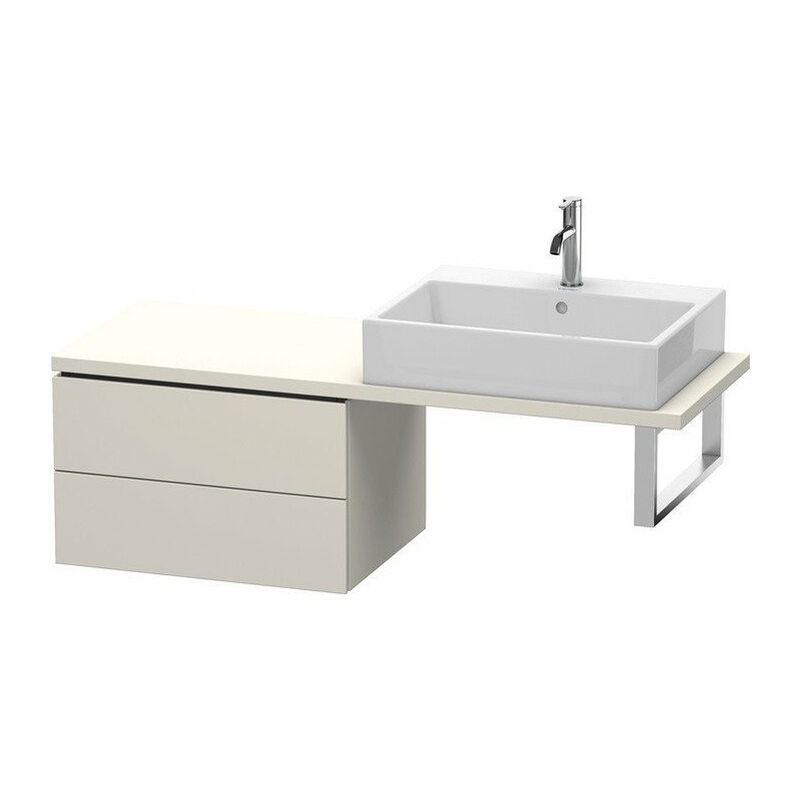 

Duravit - Consola baja L-CUBE 400x620x477mm taupe