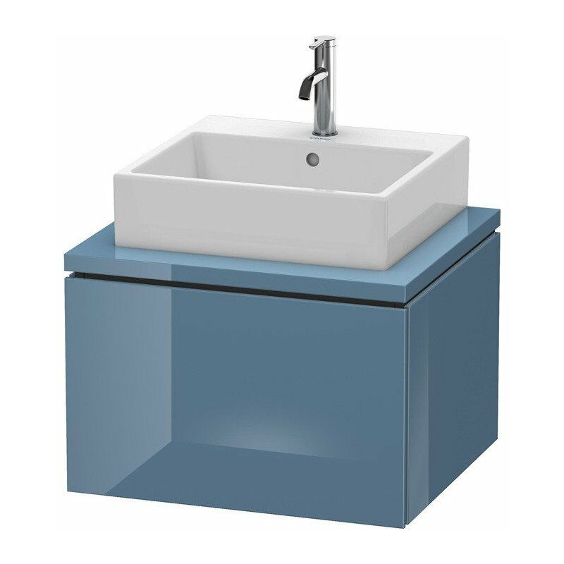 

Duravit - Consola baja L-CUBE 400x620x547mm azul piedra brillante