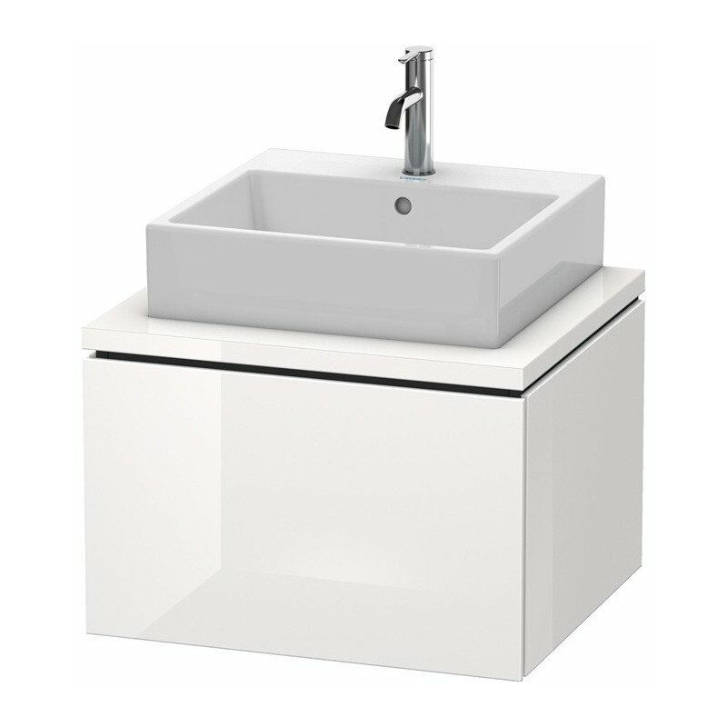 

Consola baja L-CUBE 400x620x547mm blanco brillo falta