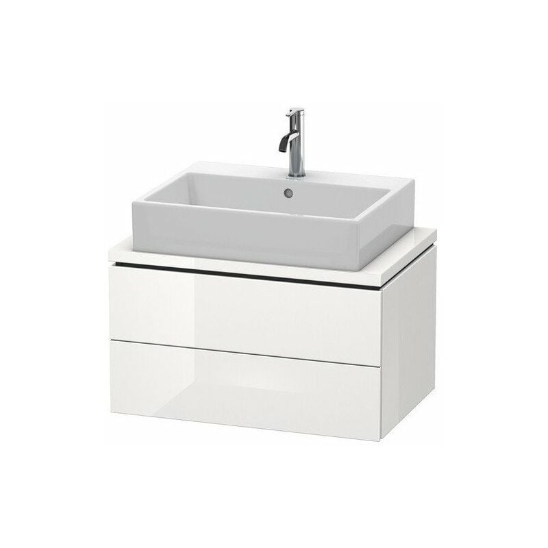 

Duravit - Consola baja L-CUBE 400x720x477mm blanco satinado lila