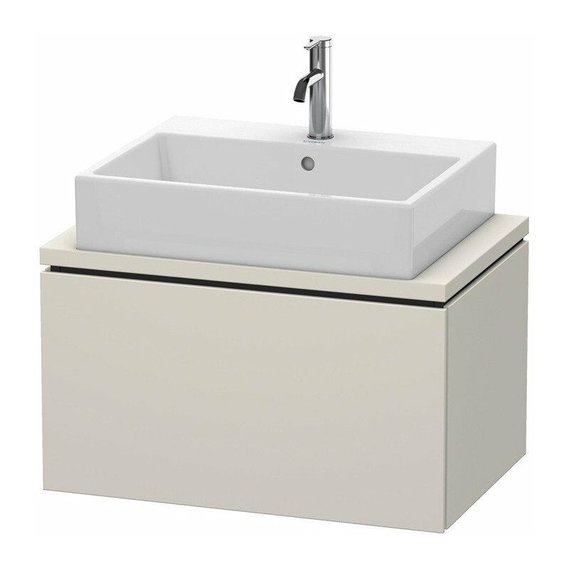 

Consola baja L-CUBE 400x720x477mm taupe
