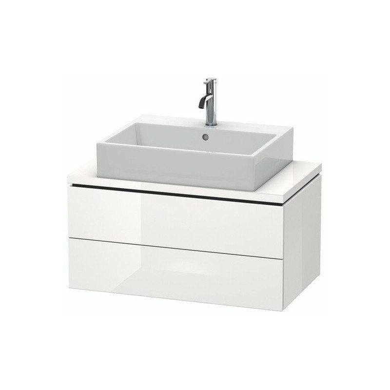 

Duravit - Consola baja L-CUBE 400x820x477mm azul piedra brillante