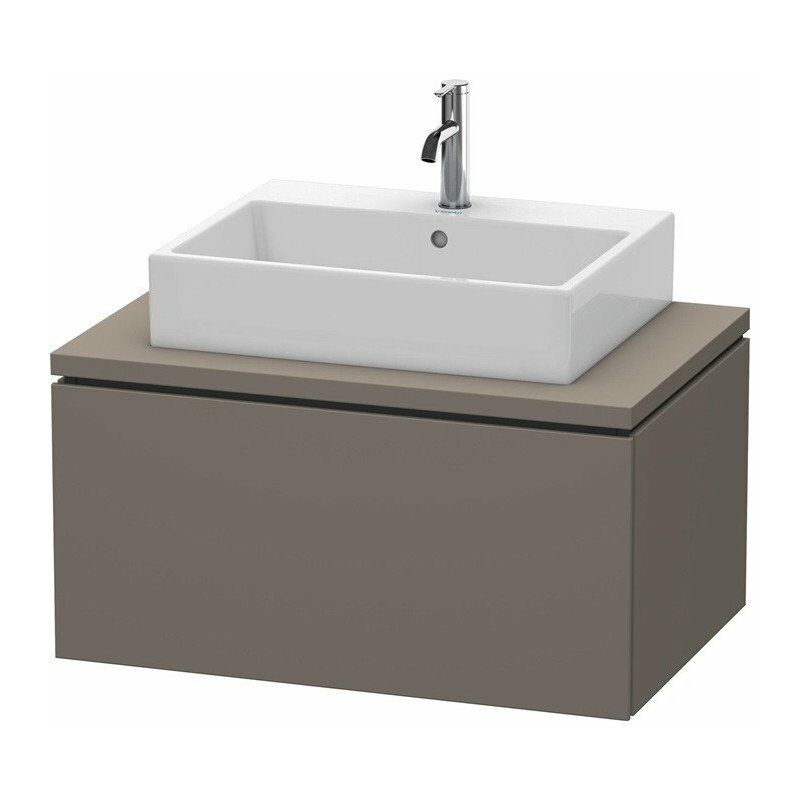 

Duravit - Consola baja L-CUBE 400x820x547mm franela gris satinado