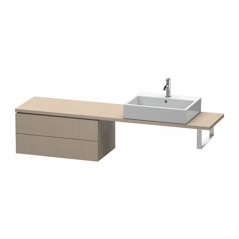 

Duravit - Consola baja L-CUBE 820x477x400mm lino