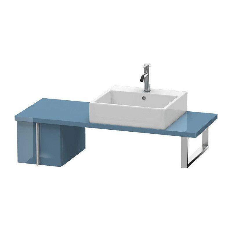 

Duravit - Consola baja VERO 285x300x448mm azul piedra brillante