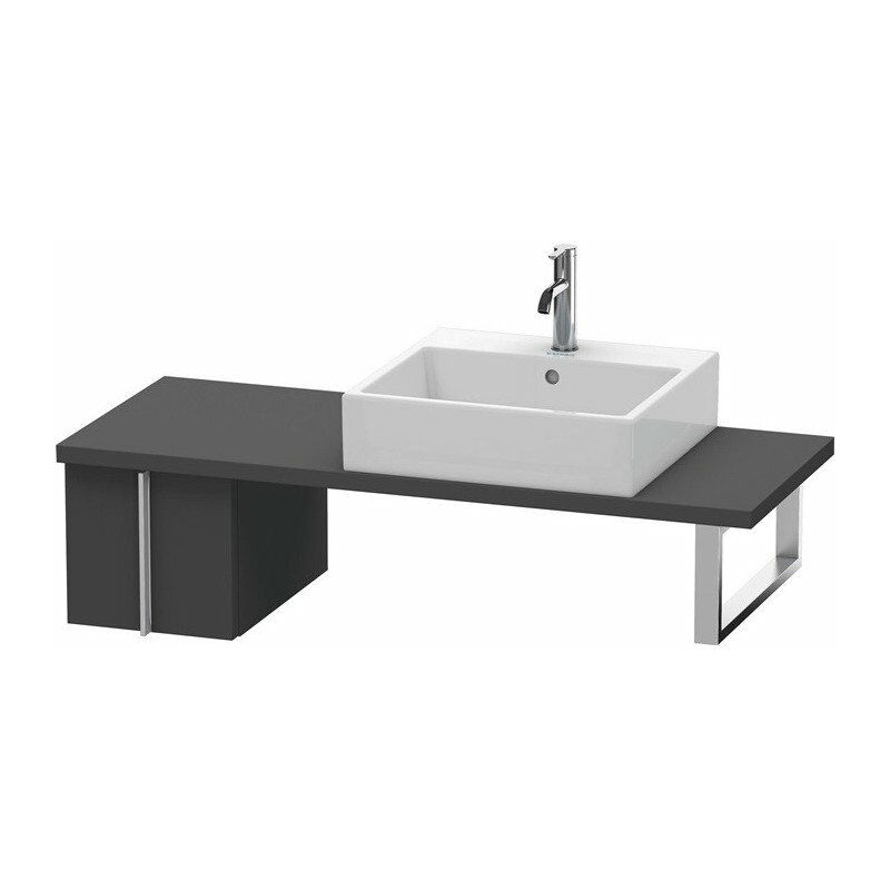 

Duravit - Consola baja VERO 285x300x448mm grafito mate