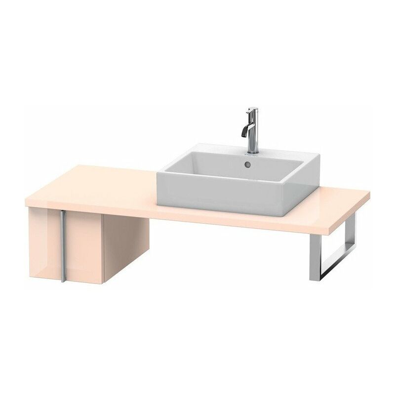 

Duravit - Consola baja VERO 285x300x518mm alto brillo albaricoque perla