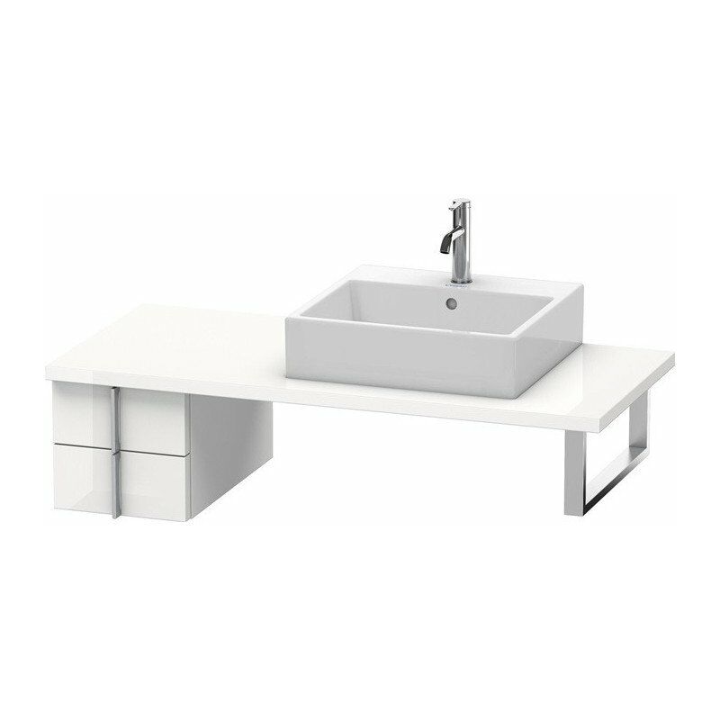 

Duravit - Consola baja VERO 285x300x518mm blanco brillo falta