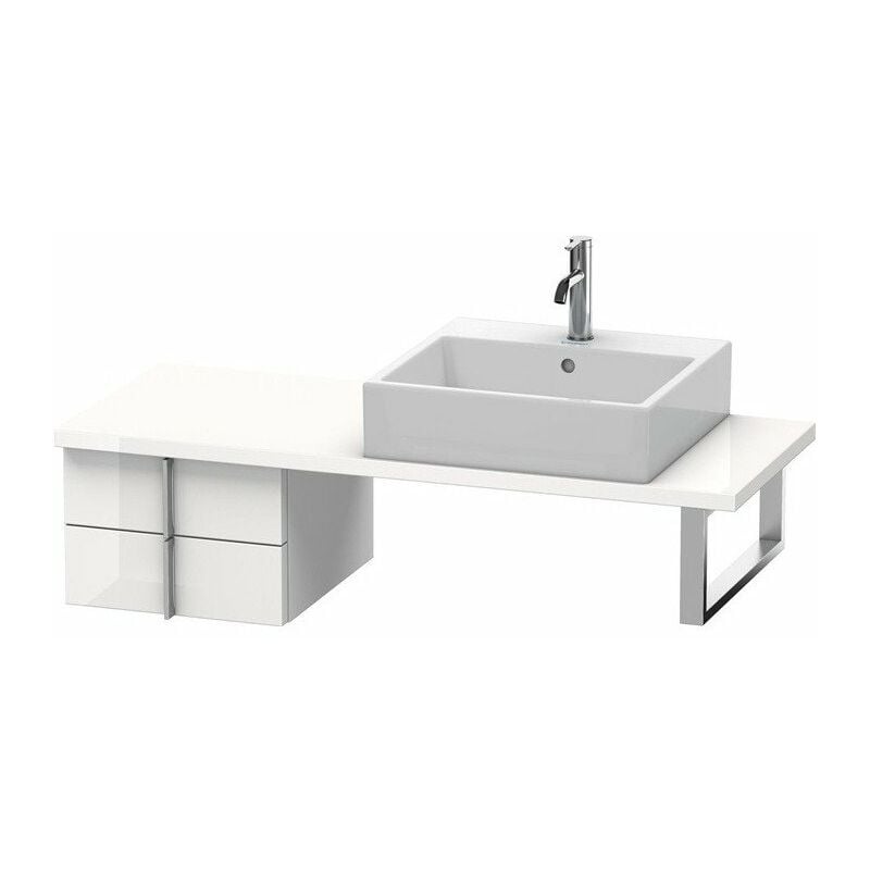 

Duravit - Consola baja VERO 285x400x448mm azul piedra brillante