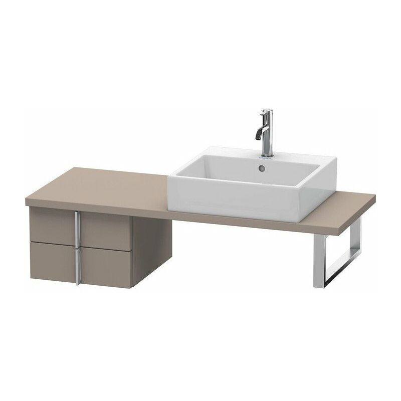

Duravit - Consola baja VERO 285x400x448mm basalto mate
