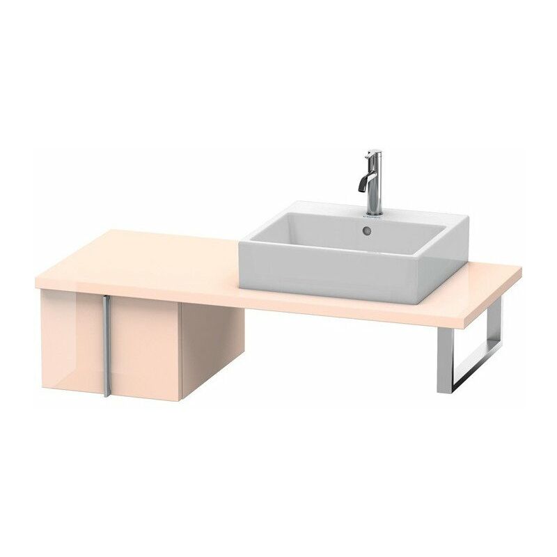 

Duravit - Consola baja VERO 285x400x518mm alto brillo albaricoque perla