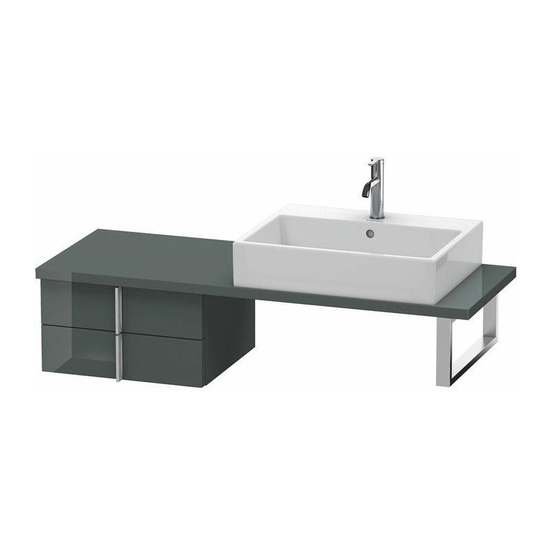 

Duravit - Consola baja VERO 285x500x448mm Gloss Doloaveci Grey