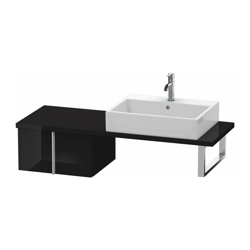 

Duravit - Consola baja VERO 285x500x448mm negro alto brillo
