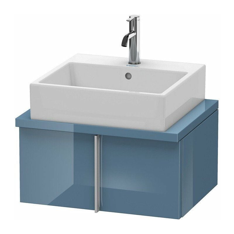

Duravit - Consola baja VERO 285x600x448mm azul piedra brillante