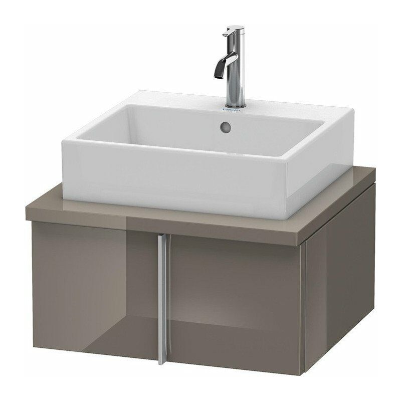 

Duravit - Consola baja VERO 285x600x518mm franela gris brillante