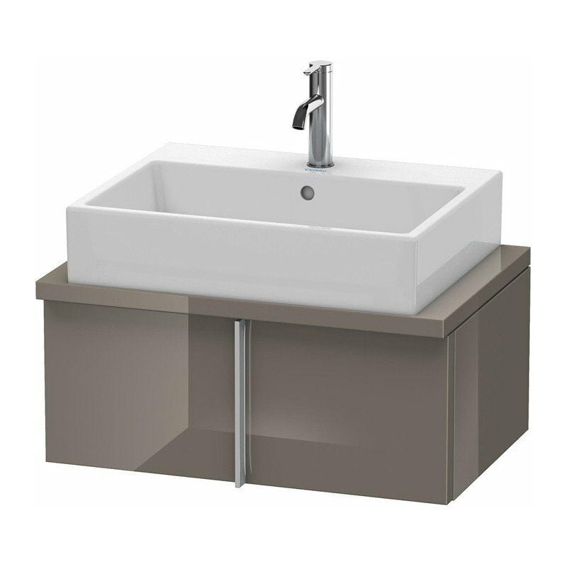 

Duravit - Consola baja VERO 285x700x448mm franela gris brillante
