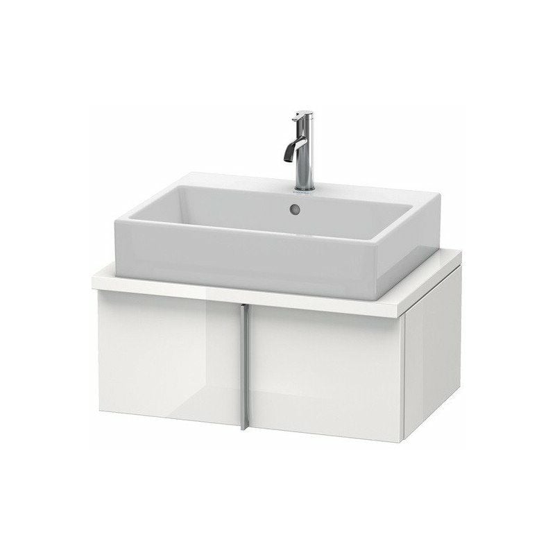 

Duravit - Consola baja VERO 285x700x448mm negro alto brillo