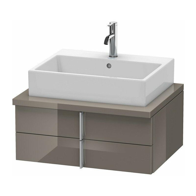 

Duravit - Consola baja VERO 285x700x518mm franela gris brillante