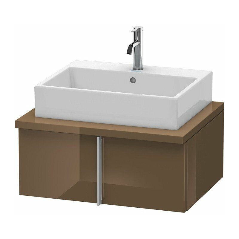 

Duravit - Consola baja VERO 285x700x518mm marrón oliva alto brillo