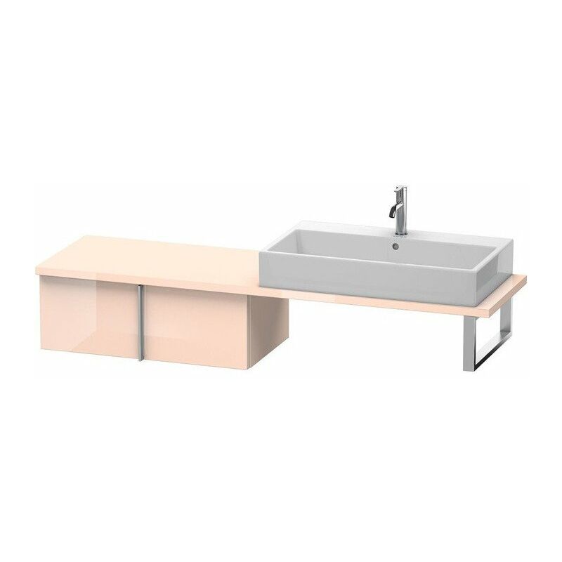 

Duravit - Consola baja VERO 285x800x448mm alto brillo albaricoque perla