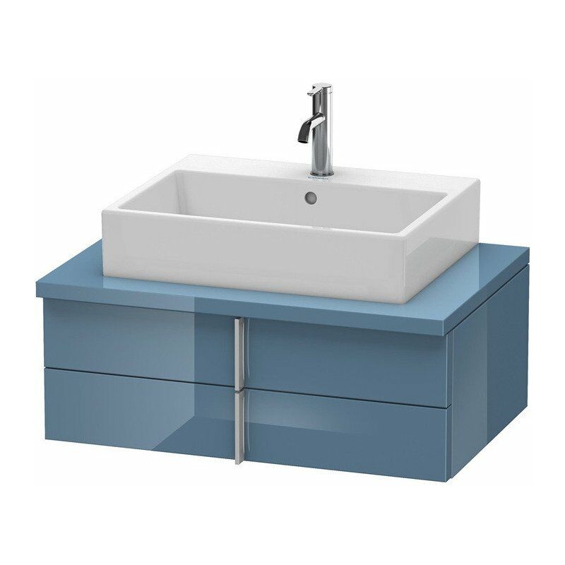 

Consola baja VERO 285x800x518mm azul piedra brillante