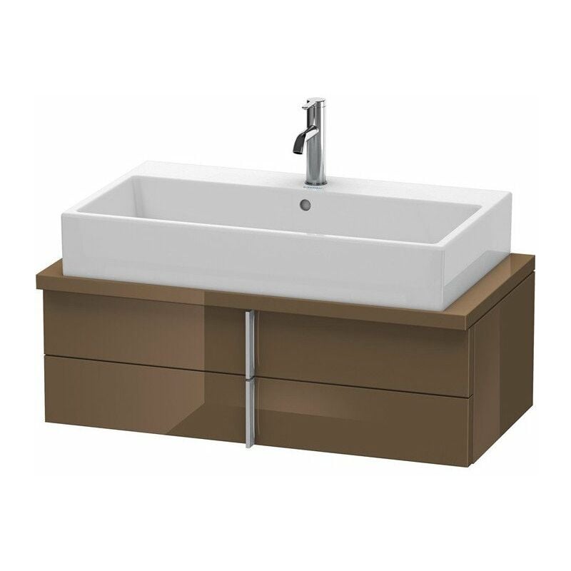 

Duravit - Consola baja VERO 285x900x448mm marrón oliva alto brillo
