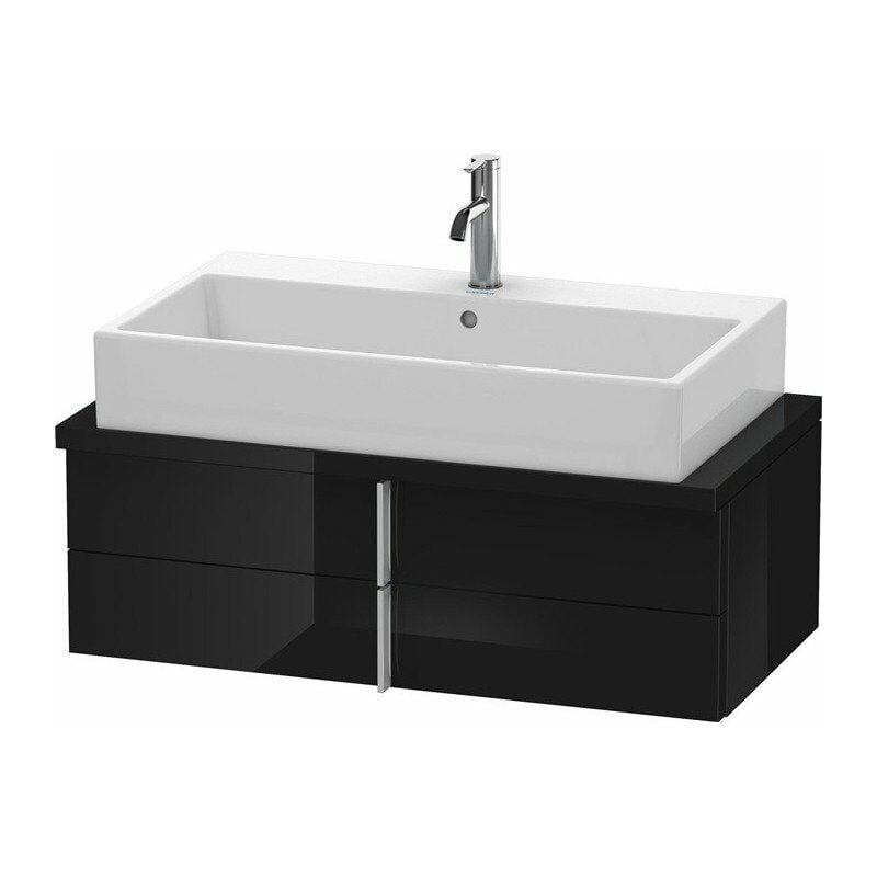 

Duravit - Consola baja VERO 285x900x448mm negro alto brillo