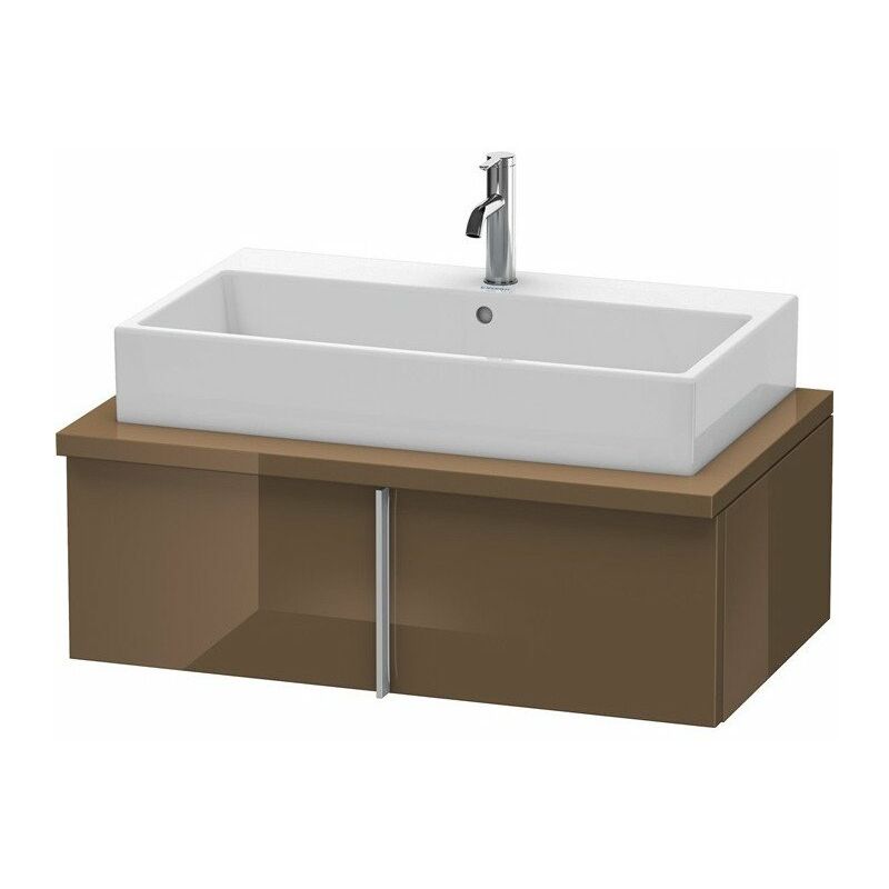 

Duravit - Consola baja VERO 285x900x518mm marrón oliva alto brillo