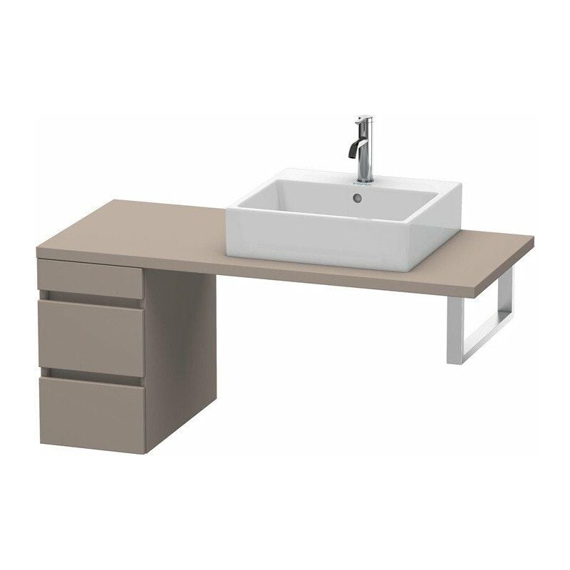 

Duravit - Consola baja DURASTYLE 512x300x548mm basalto mate / basalto mate