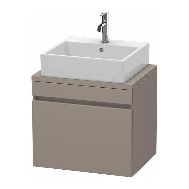 

Duravit - Consola baja DURASTYLE 512x600x478mm basalto mate / basalto mate