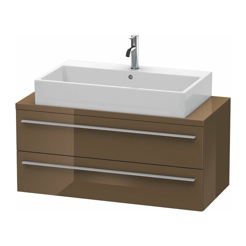 

Duravit - Consola base X-LARGE 440x1000x478mm marrón oliva de alto brillo