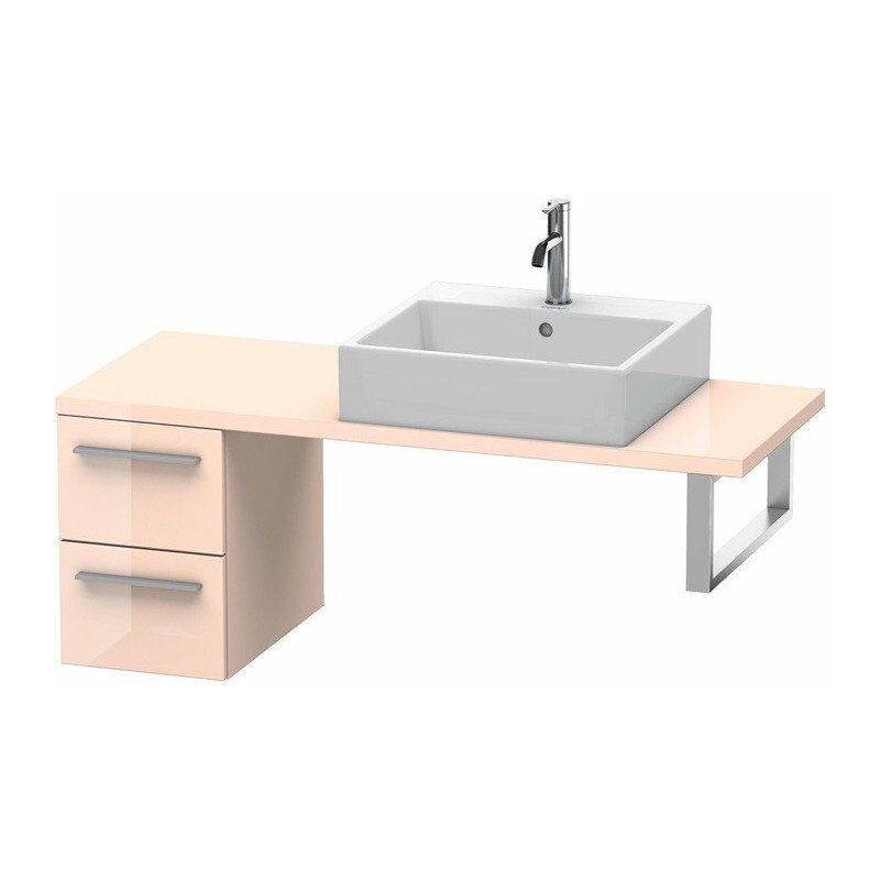 

Duravit - Consola base X-LARGE 440x300x478mm perla albaricoque de alto brillo