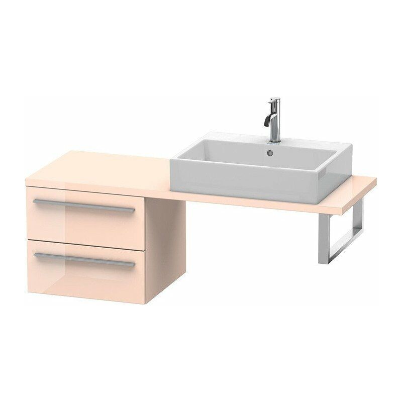 

Duravit - Consola base X-LARGE 440x500x478mm perla albaricoque de alto brillo