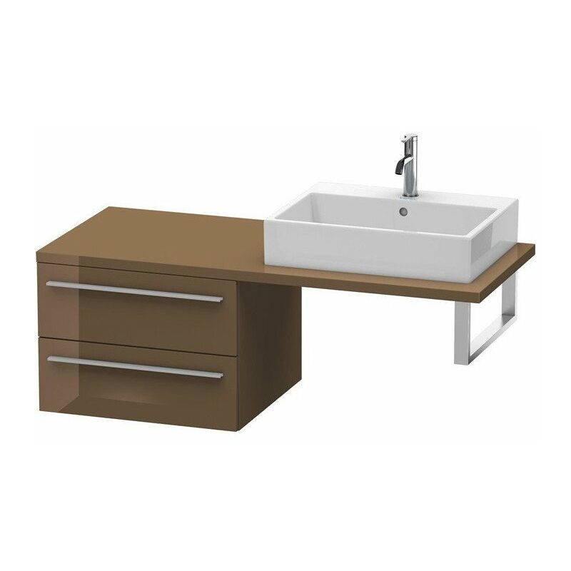 

Duravit - Consola base X-LARGE 440x600x548mm marrón oliva de alto brillo