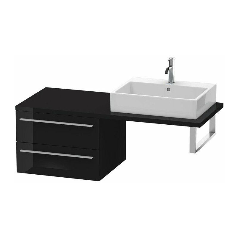 

Duravit - Consola base X-LARGE 440x600x548mm negro de alto brillo
