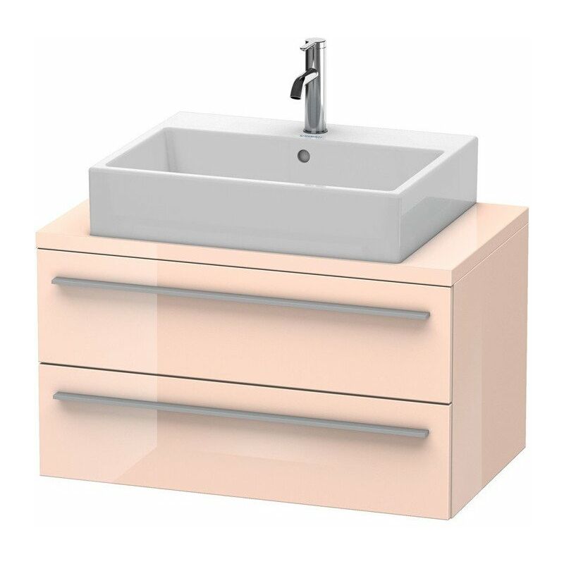 

Consola base X-LARGE 440x800x478mm perla albaricoque de alto brillo