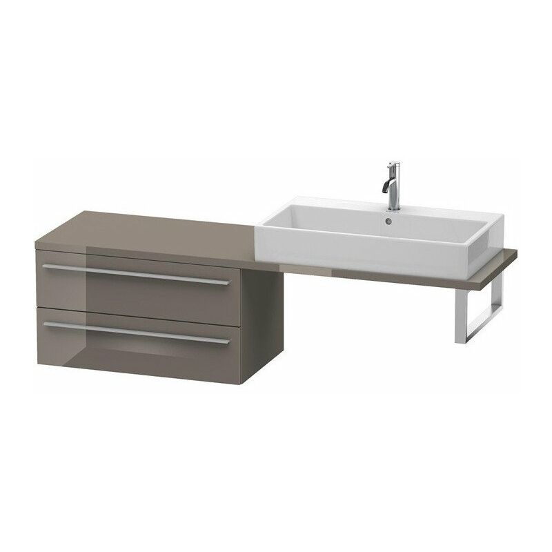 

Duravit - Consola base X-LARGE 440x800x478mm franela gris brillante